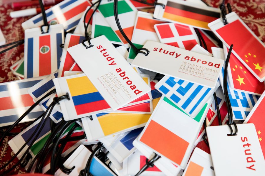 study abroad luggage tags