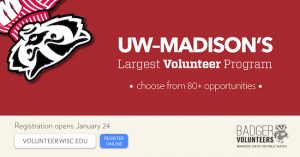 Badger volunteers web banner