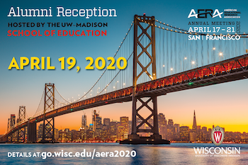 AERA Alumni Reception graphic